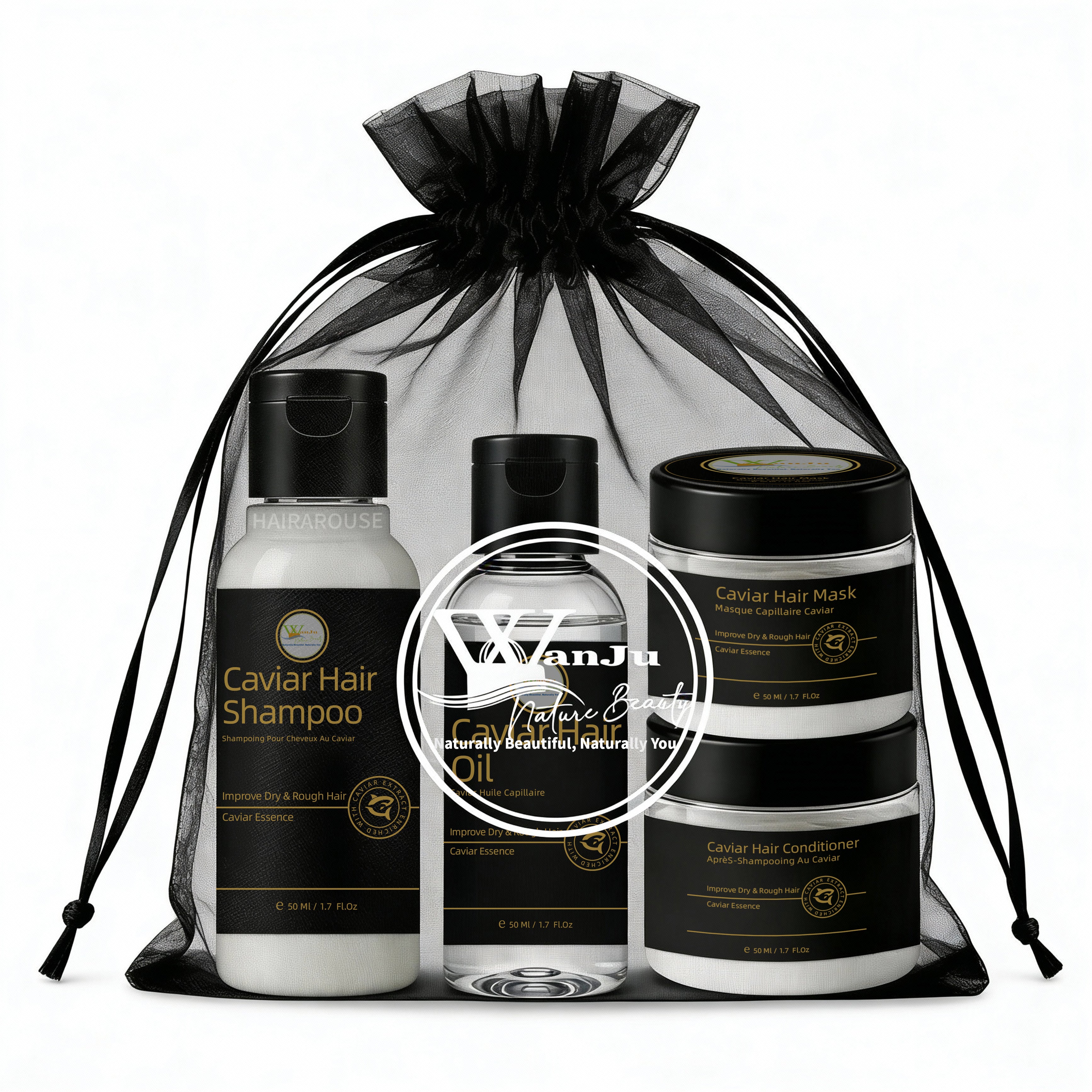 Mother'S Day Valentine'S Day Gift for Women Luxurious caviar travel set.