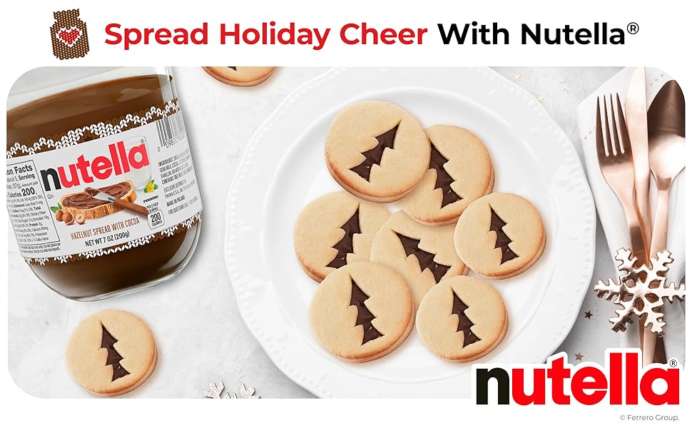 Nutella  variety parck with gift box perfect for holyday.
