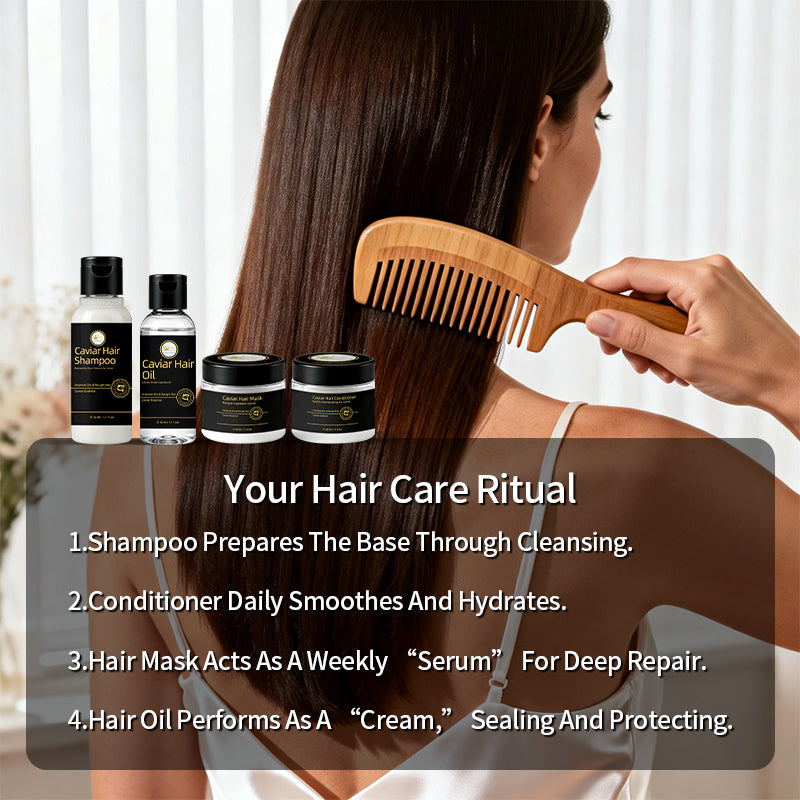 Mother'S Day Valentine'S Day Gift for Women Luxurious caviar travel set.