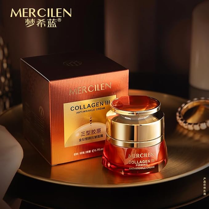 Collagen III Anti-Wrinkle Cream, Firming Moisturizer for Face, 1.7 fl oz