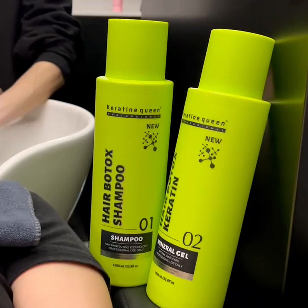 Daily Moisture Keratin Shampoo with Amino Acid – Organic Nourishing Repair for Dry, Damaged & Curly Frizzy Hair