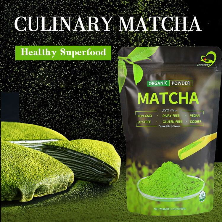 W&J nature wellness Quality Pure Matcha Powder100% Organic Japan Matcha Green Tea Certified Macha Ceremonial Grade  pwder  packn of 2