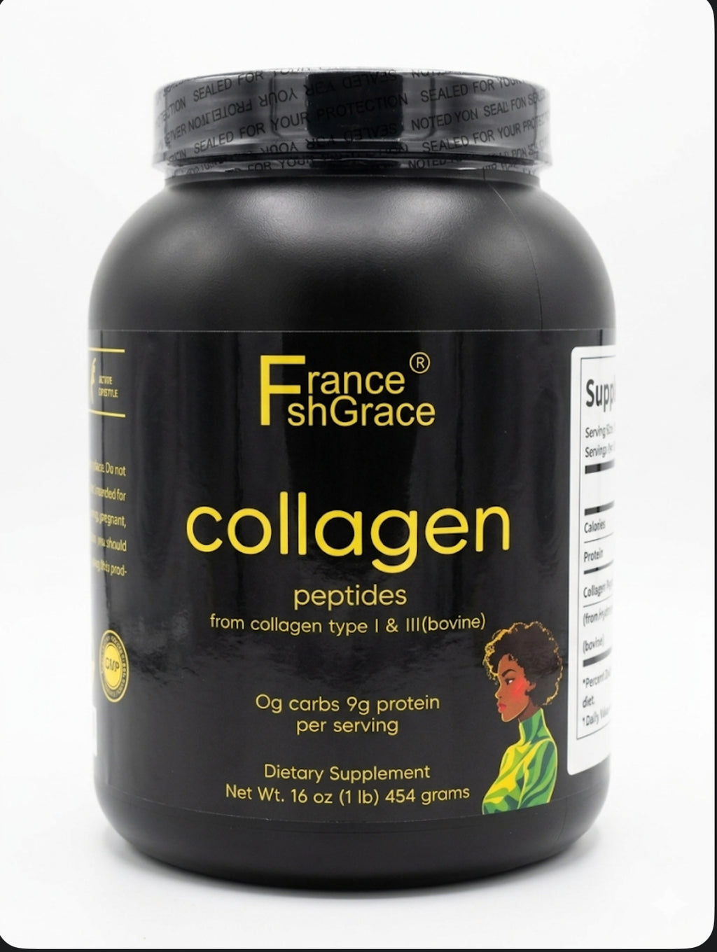 Unflavored Hydrolyzed Collagen Peptides Powder 16 oz – Premium Protein Supplement, Mixes Easily in Coffee & Smoothies, Clean Formula