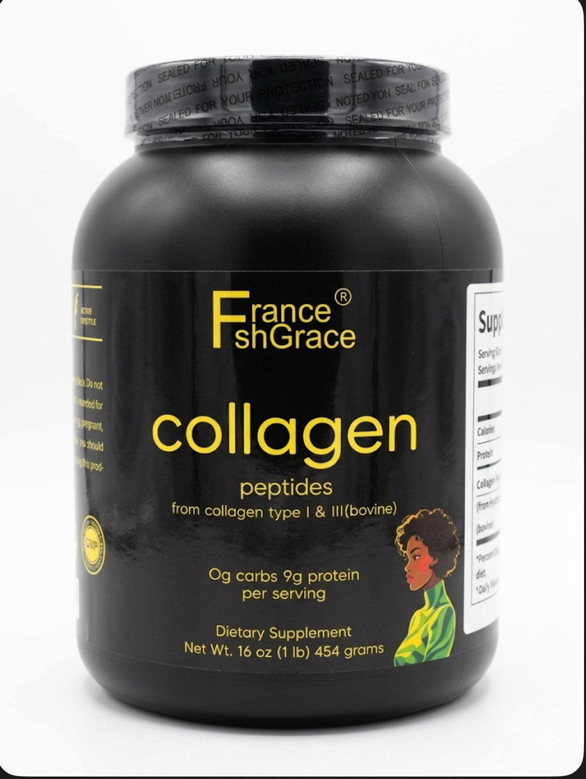 Unflavored Hydrolyzed Collagen Peptides Powder 16 oz – Premium Protein Supplement, Mixes Easily in Coffee & Smoothies, Clean Formula
