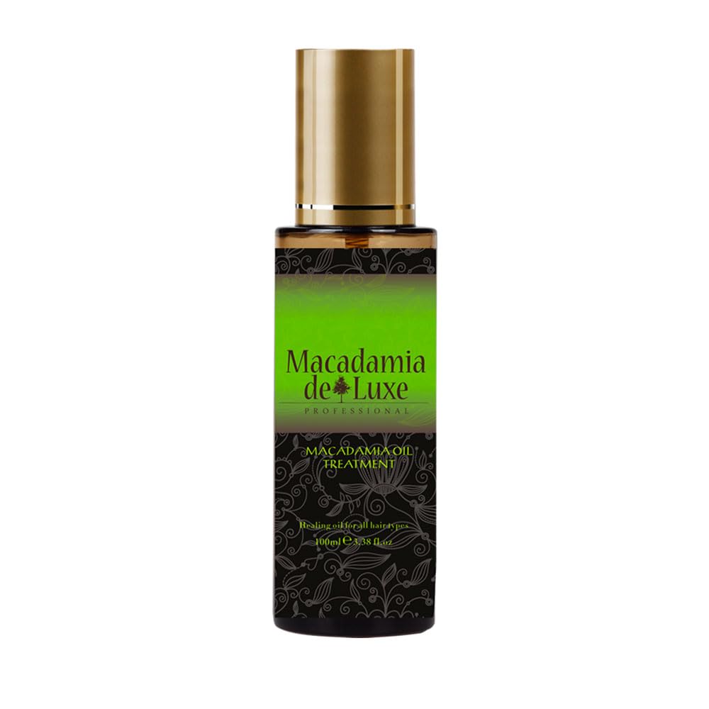 “Lightweight macadamia hair treatment oil for all hair types”