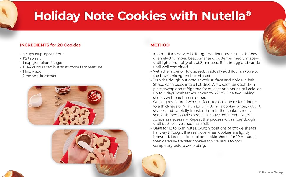 Nutella  variety parck with gift box perfect for holyday.