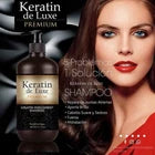 Keratine deluxe Premium shampoo,conditioner, and mask set of 3