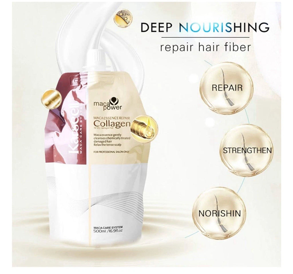Karseell Hair Repair Set Shampoo Conditioner Mask MACA Argan Oil Original (5