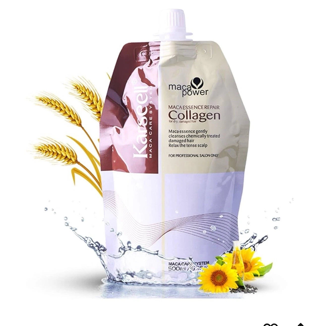 Karseell Hair Repair Set Shampoo Conditioner Mask MACA Argan Oil Original (5