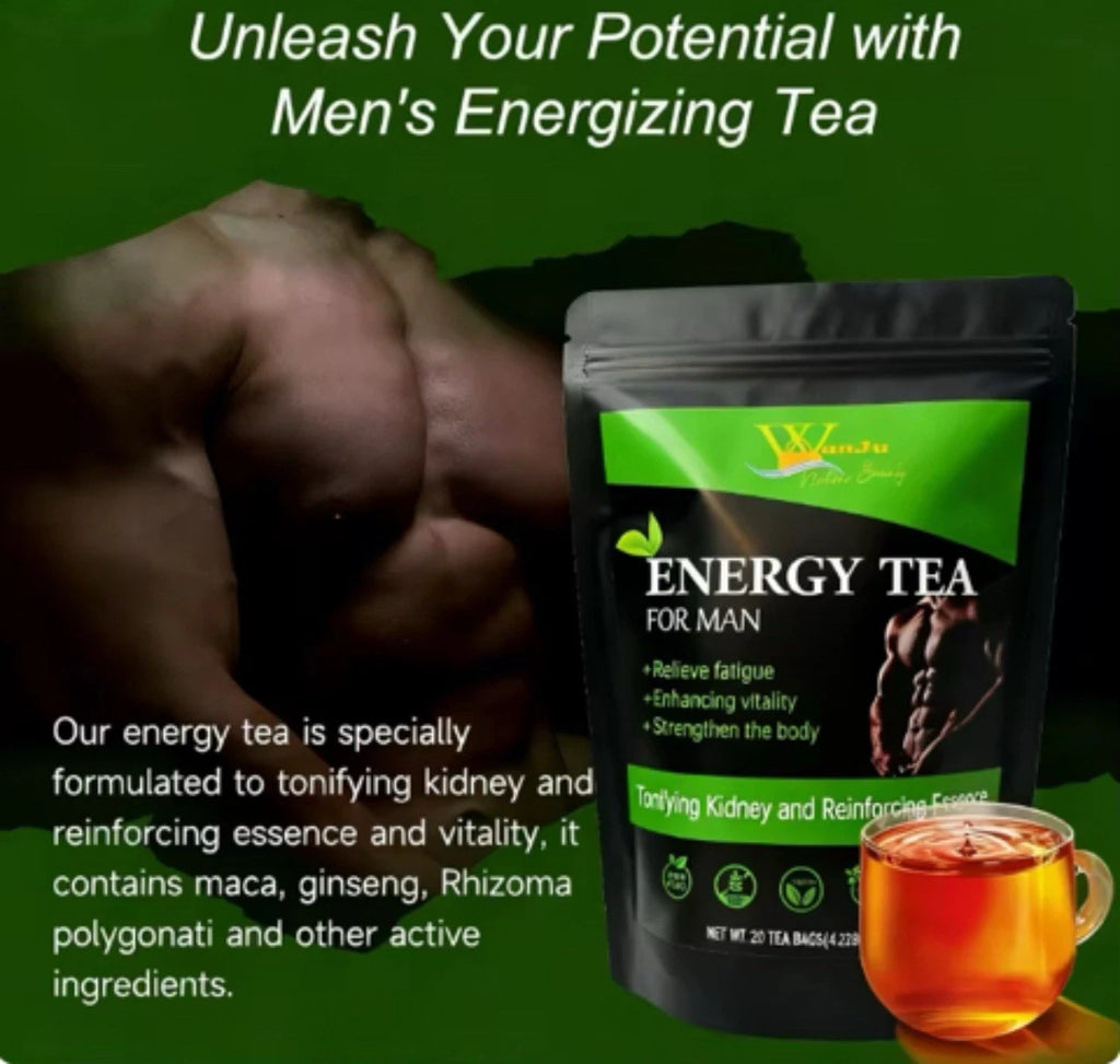 Energy tea for man Relieve fatigue Enhancing Vitality + strengthen the body.